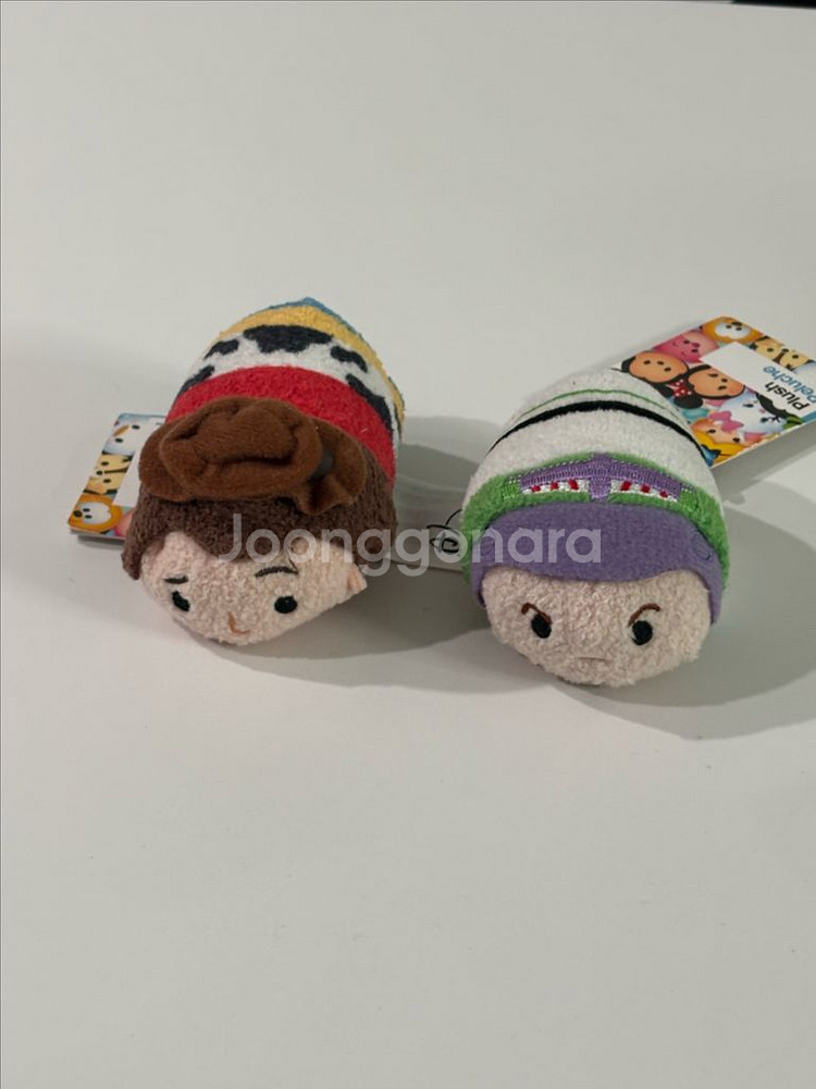 홍콩 디즈니랜드 썸썸 인형 (우디, 버즈) 각각 판--0
