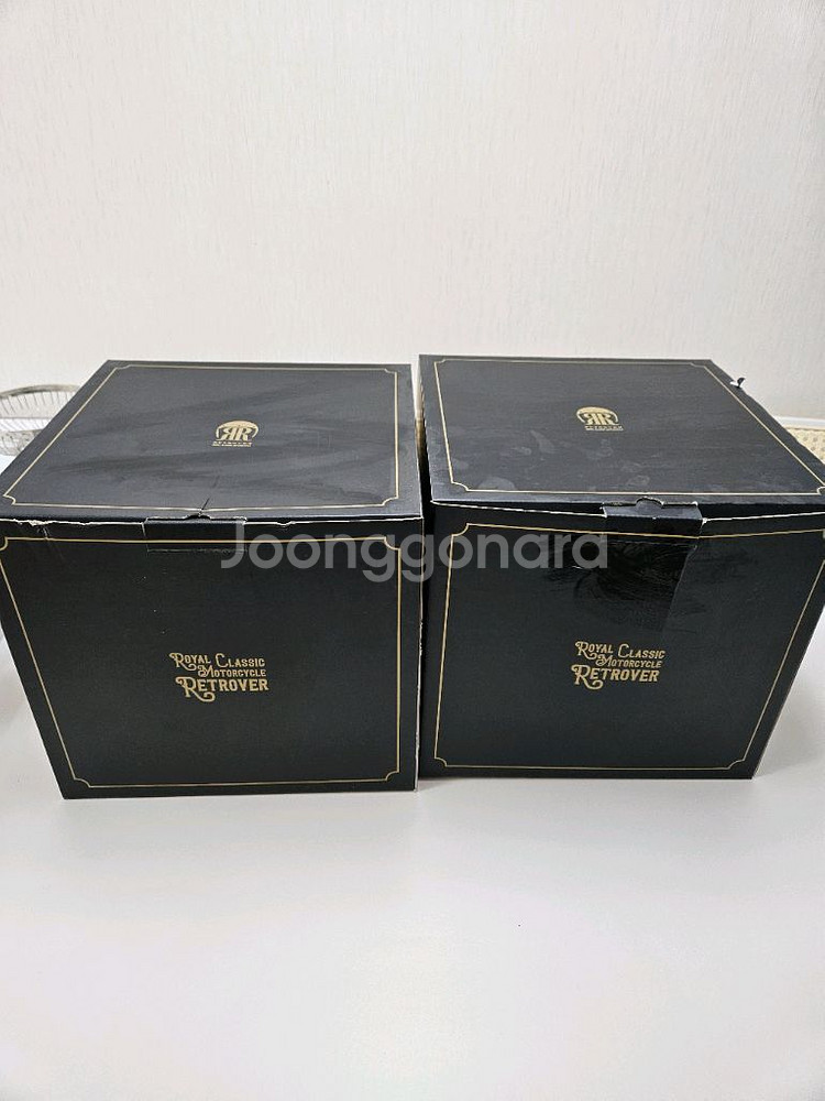 레트로버 리틀벤 헬멧 그레이(L/XL) 레드(S/M)--4