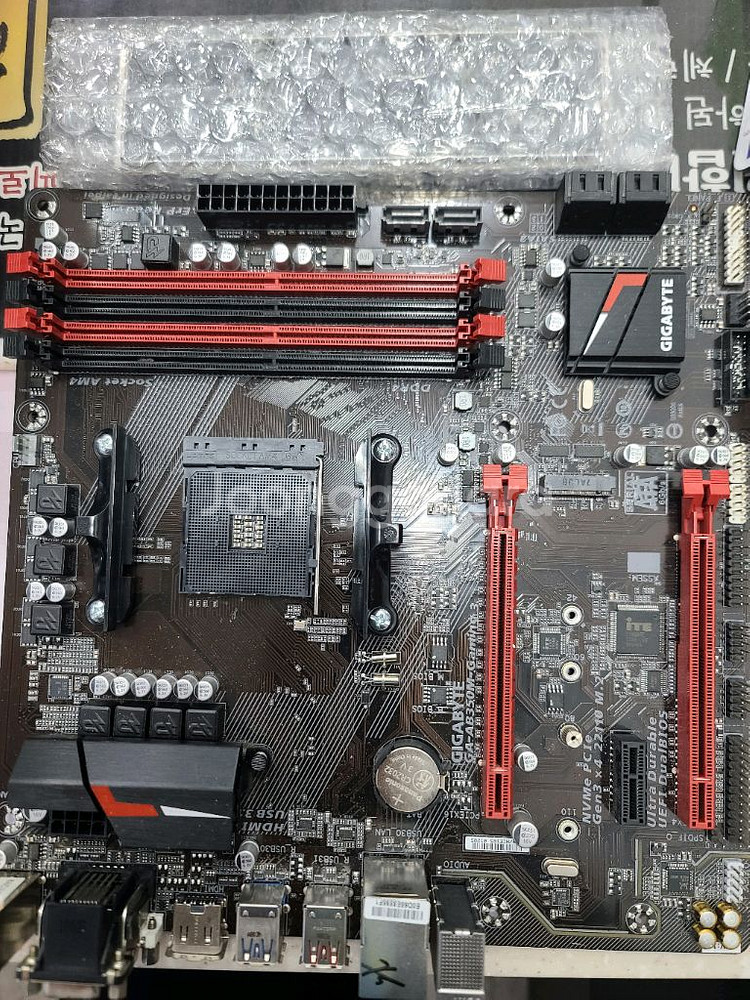 메인보드기가바이트 GA-AB350M-Gaming3팝니다--1