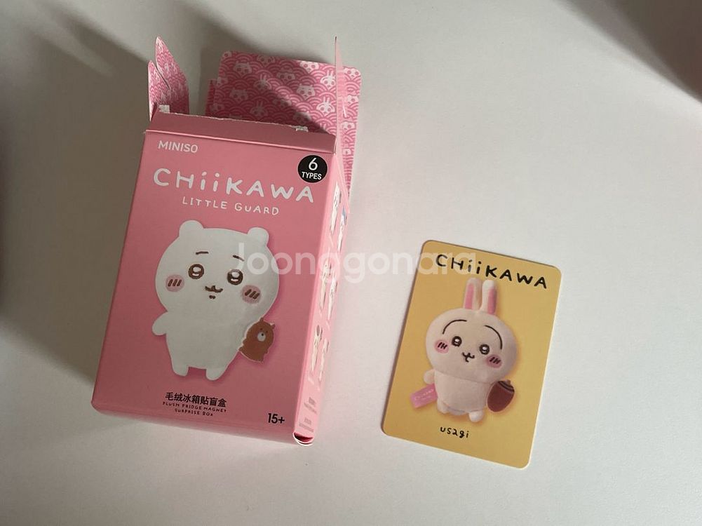 치이카와 미니소 우사기 미니 자석 마스코트--0