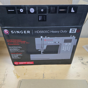 싱거 HD6805C 미싱 미사용