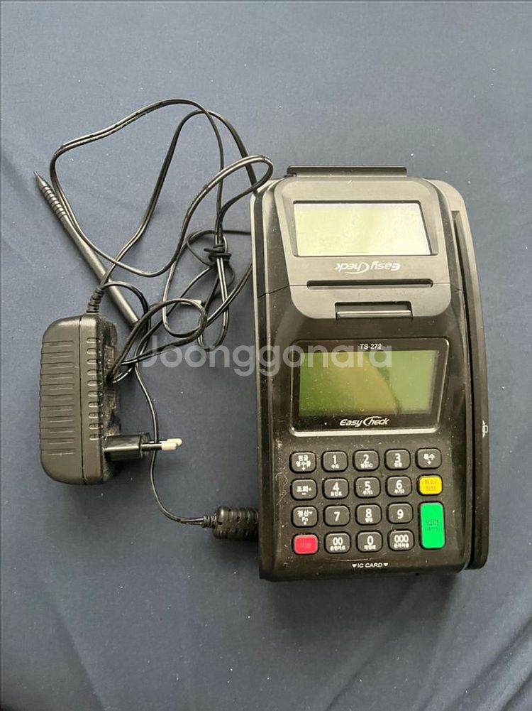 ts-272 이지체크 카드단말기 팝니다--2