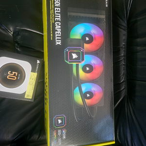 CORSAIR H150i +lcd 업키트