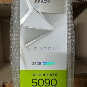MSI RTX 5090 슈프림(미개봉)