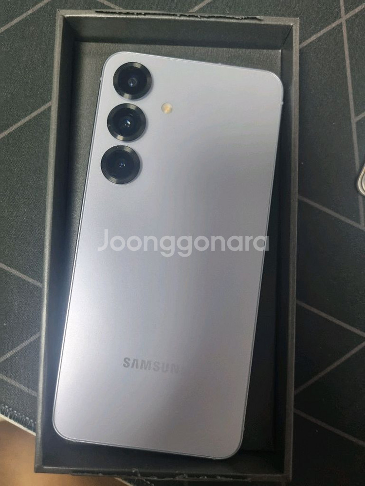 갤럭시 S25 자급제 256gb 아이스블루 팝니다--0