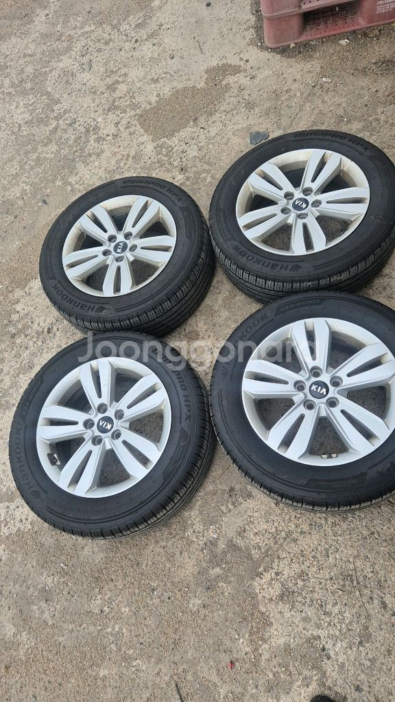휠,타이어90%이상4짝1대분225-60-17--5