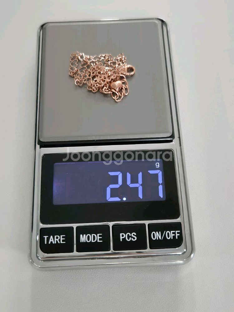 14k 발찌--3