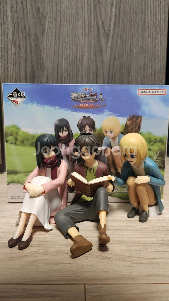 진격의 거인 제일복권 a상 피규어 풀박스--0