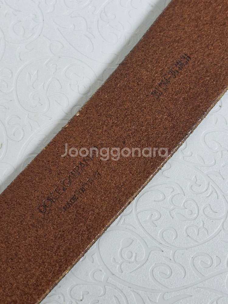 돌체앤가바나 이태리 통가죽벨트 정품--3