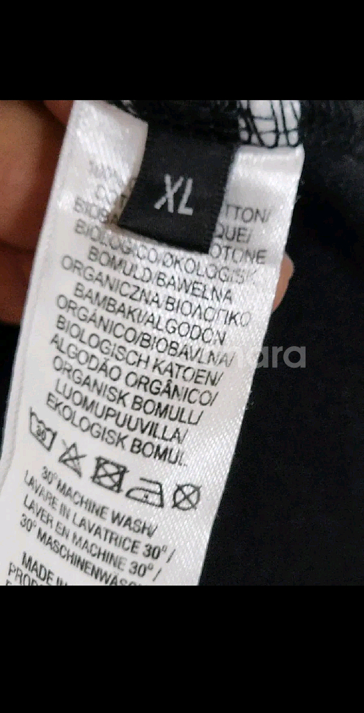 (L) 폴스미스 반팔티 블랙 얼룩말 로고 면티셔츠--4