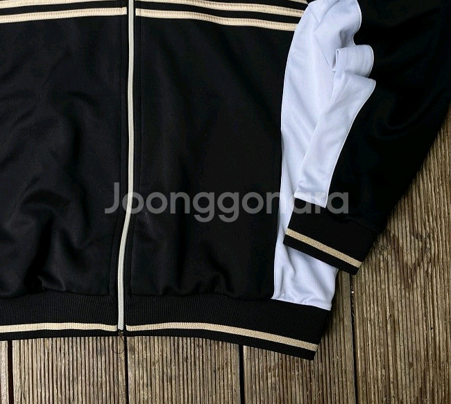 아디다스 금장 블랙 트랙탑 져지집업 105/XL--2