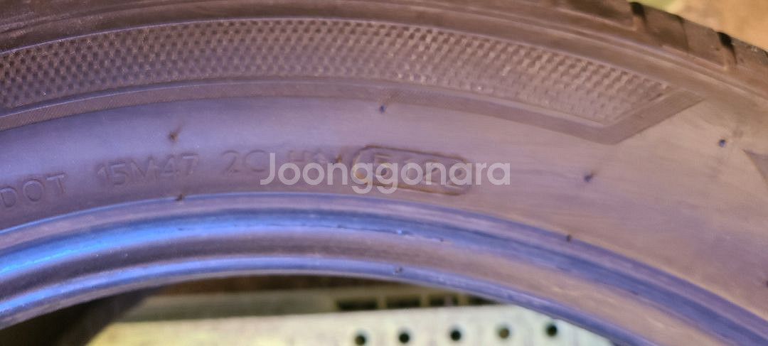 한국, 벤투스S1 eve3 285 40 20 중고타이어--4