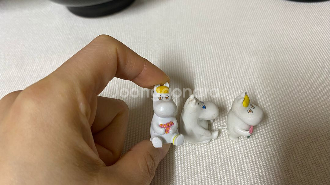 무민, 유리공예, 도자기 닭 미니어처 장식품 소품 일괄--2