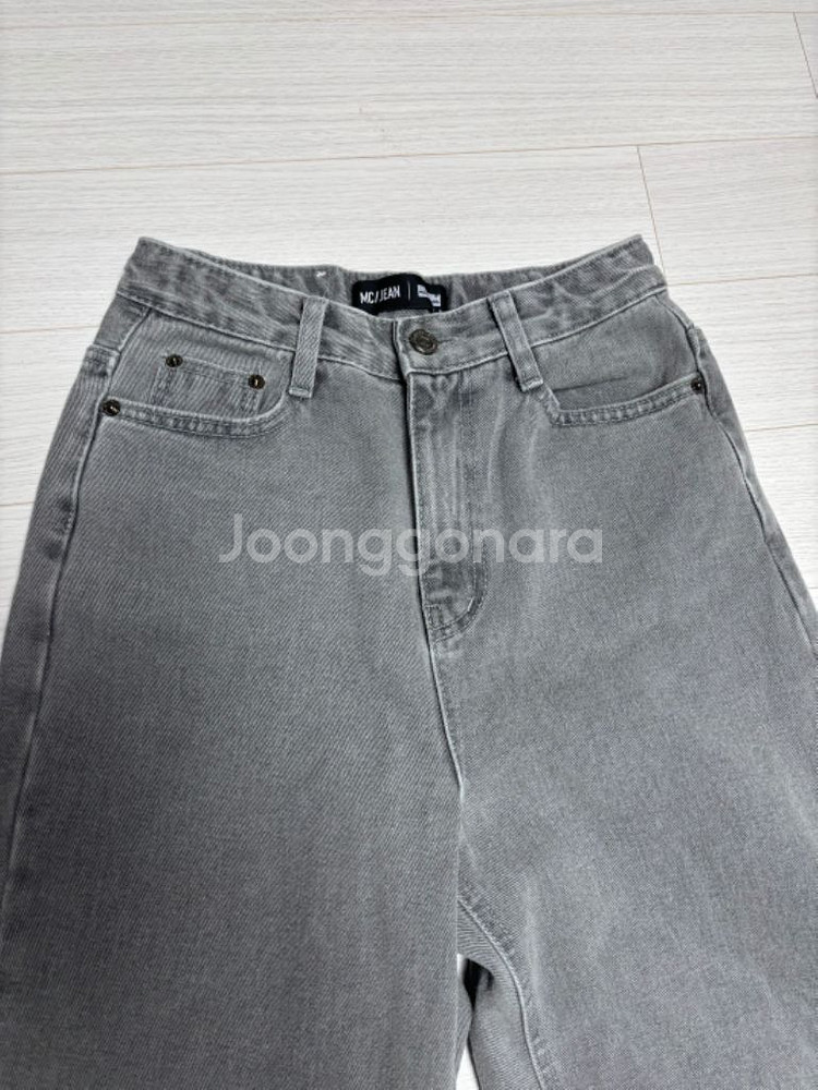 무신사 밀리언코르 와이드 데님 기모 팬츠 청바지 S--4