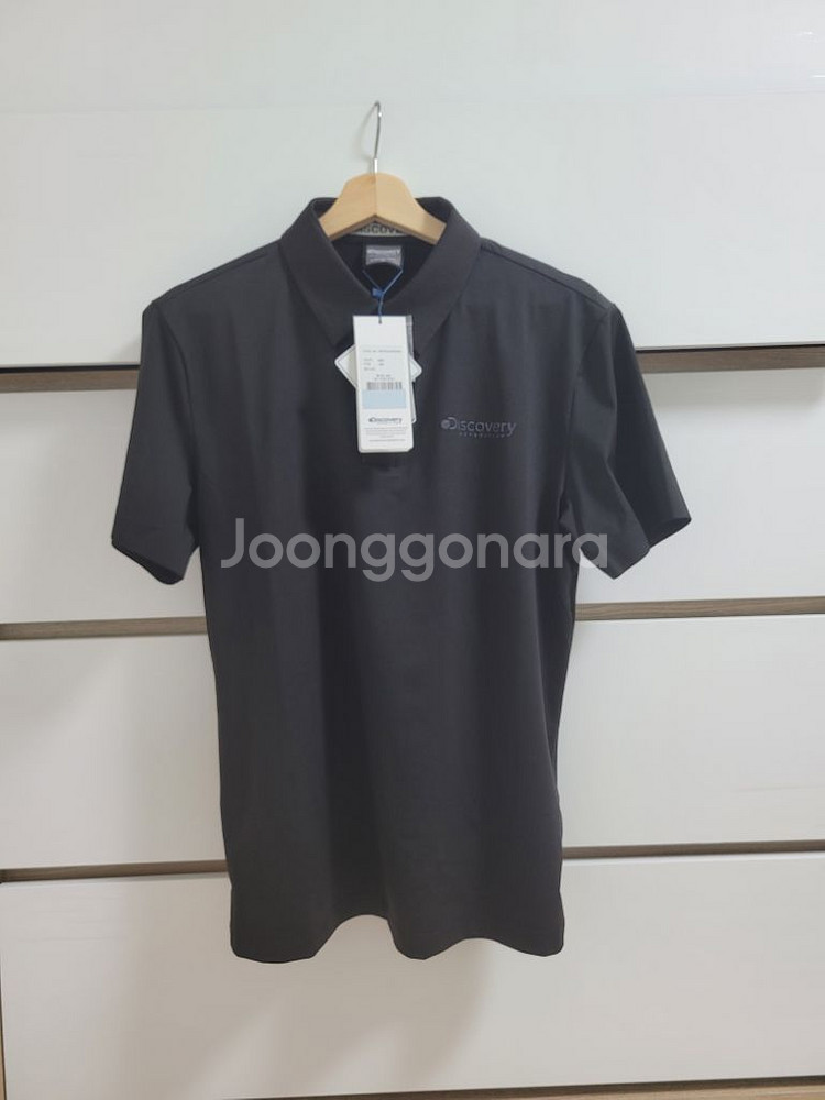 새상품)디스커버리 골프 남성 기능성 반팔카라티 95--0