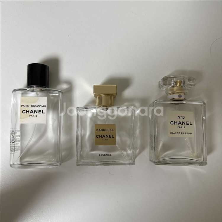 샤넬 향수 공병--0