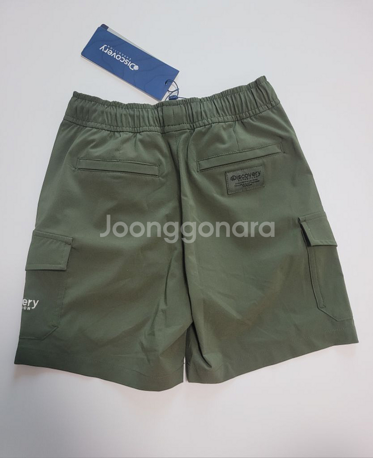 새상품)디스커버리 키즈 풀밴딩 냉감 포켓 팬츠 반바지--3