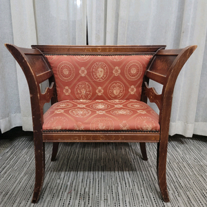 이태리 엔틱 Classic upholstered 체어