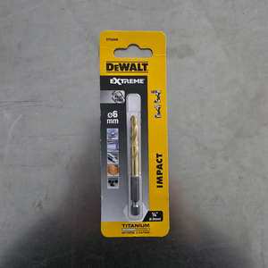 디월트 DT50009 임팩용 티타늄 스텐기리 6mm