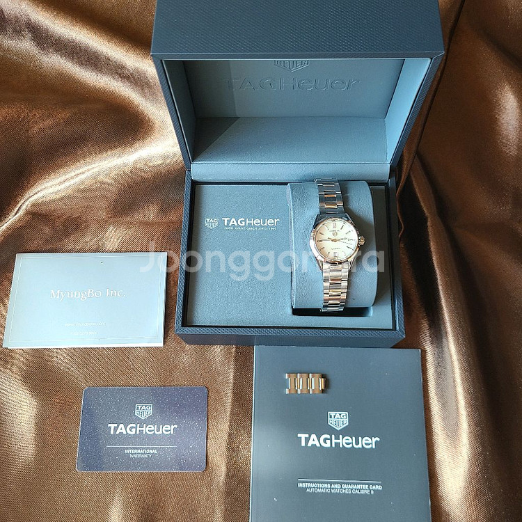 태그호이어 까레라 여성시계 오토매틱 29mm 풀구성.--1