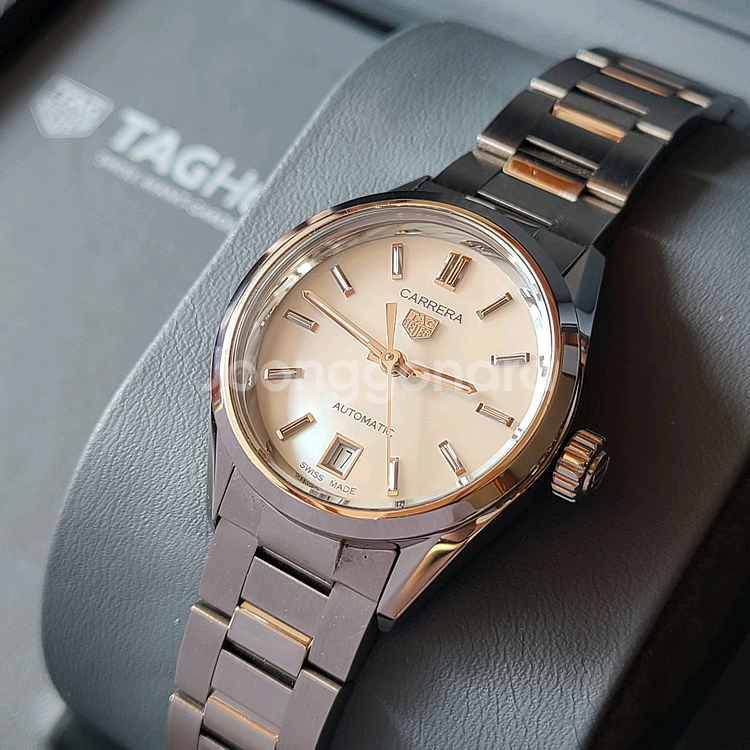 태그호이어 까레라 여성시계 오토매틱 29mm 풀구성.--2
