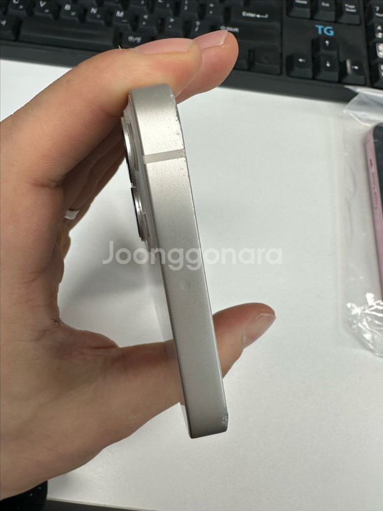 아이폰13 512GB 화이트 중고폰 공기계--3