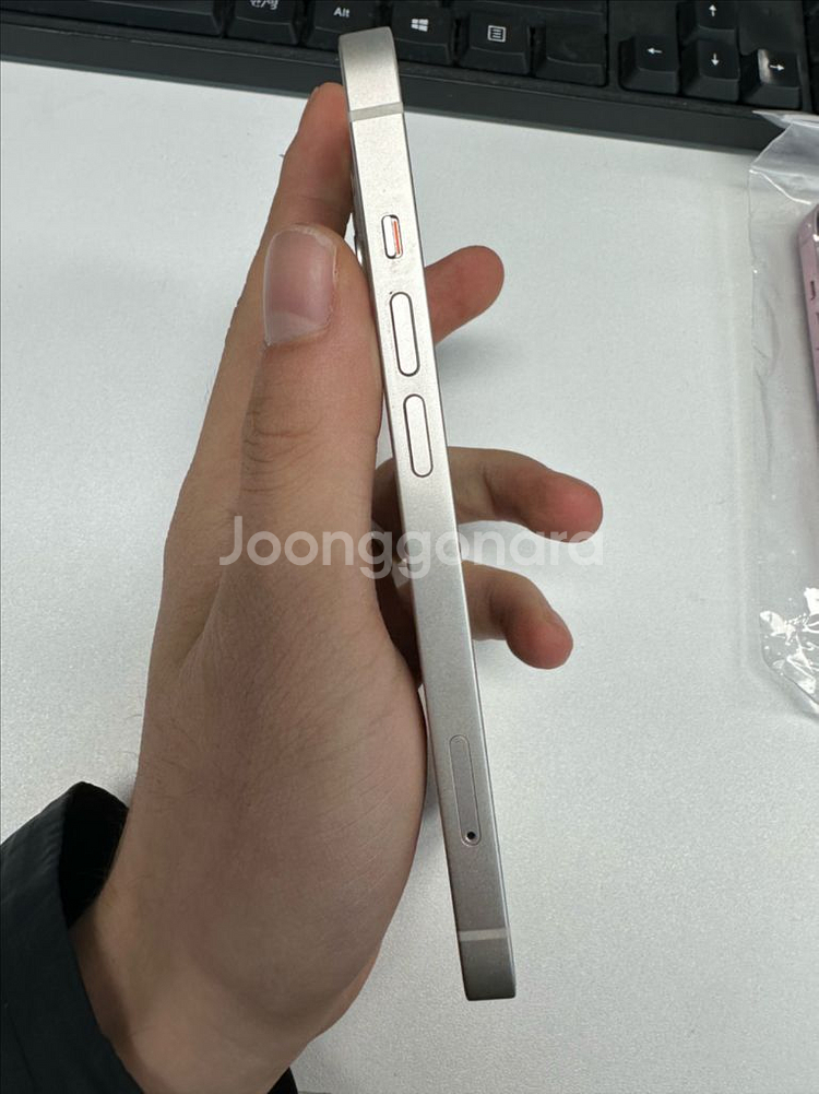 아이폰13 512GB 화이트 중고폰 공기계--2