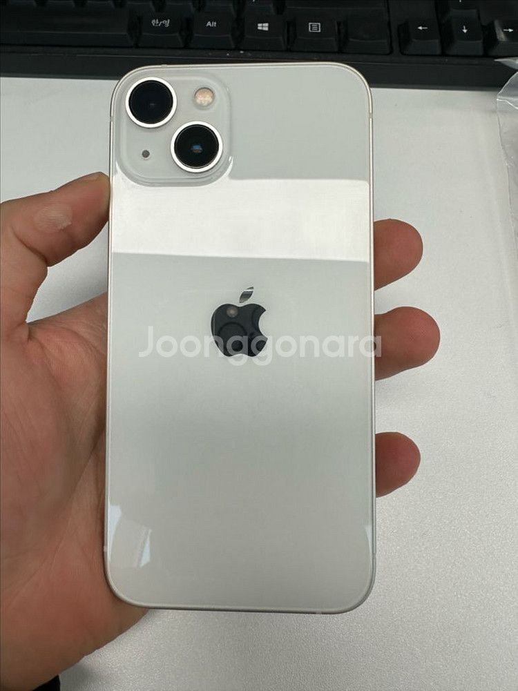 아이폰13 512GB 화이트 중고폰 공기계--0