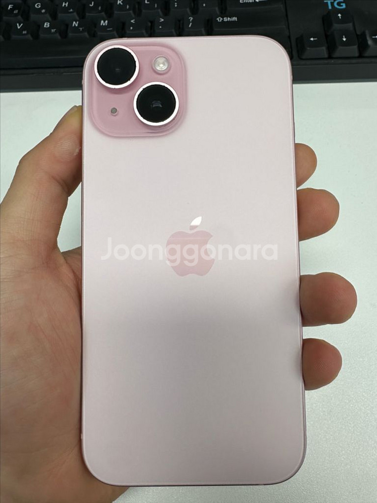 아이폰15 128GB 배터리성능 96% A급 중고폰--0