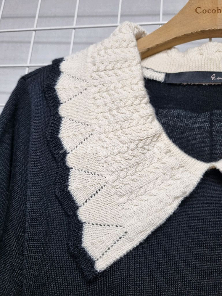 (택포) 지컷 니트원피스--3