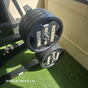 헬스 원판 (플레이트) 420kg 판매합니다.