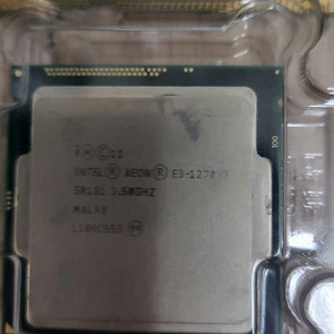 제온 e3 1270 v3 cpu 단품 i7 4790 급