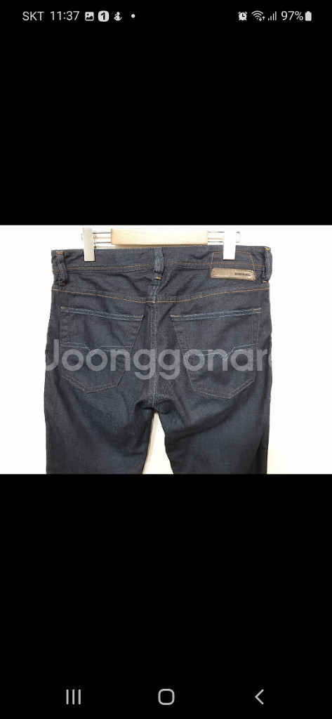 (31) 디젤 부츠컷 청바지 진청 뉴팬커 데님팬츠--5