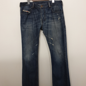 (34) 디젤 부츠컷 청바지 중청 자티니 데님팬츠