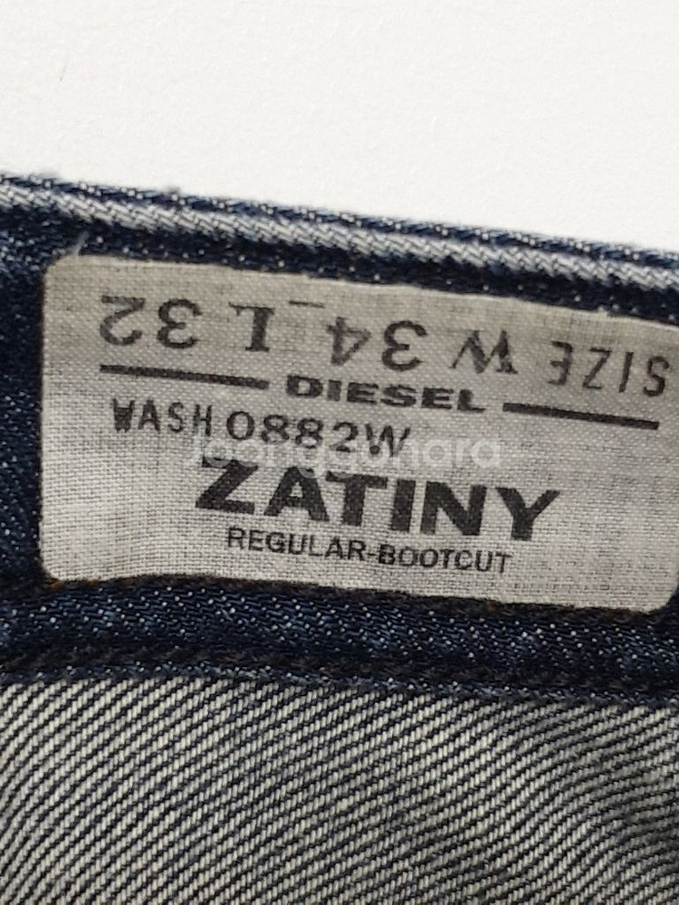 (34) 디젤 부츠컷 청바지 중청 자티니 데님팬츠--2