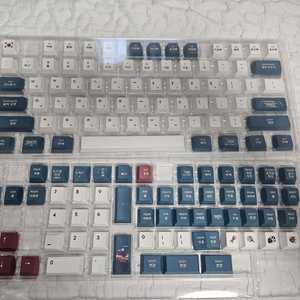 사오파오 1.7mm 한국의 밤 체리프로파일 pbt 키캡