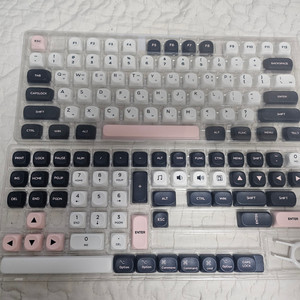 사오파오 올리비아 키캡 PBT MOA 조약돌 염료승화