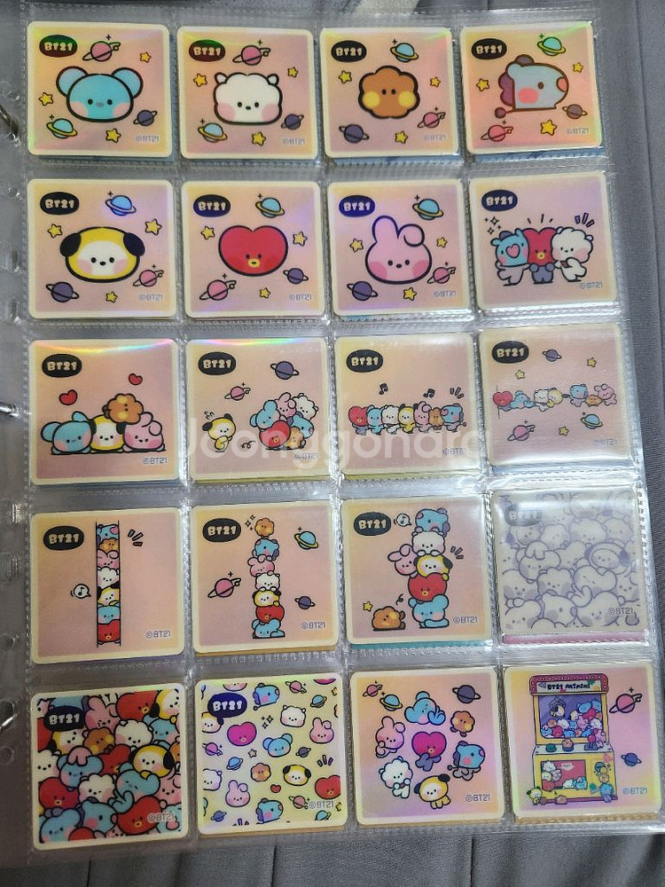 BT21 일본스티커 판매--2