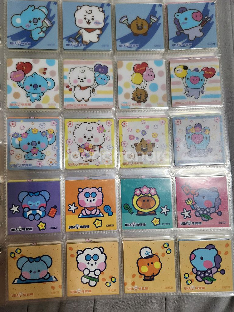 BT21 일본스티커 판매--3
