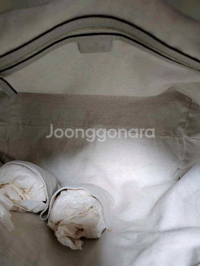 정품 구찌 GG로고 캔버스 숄더가방--6