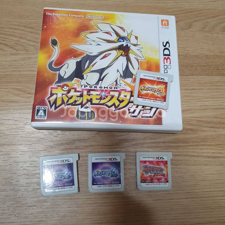포켓몬 3ds 소프트웨어 칩 썬 문 오메가 루비--0