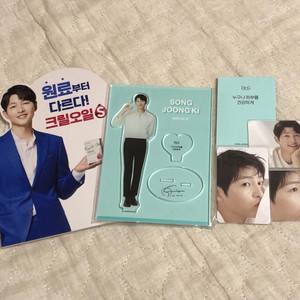 송중기 닥터지 굿즈(등신대,포카)