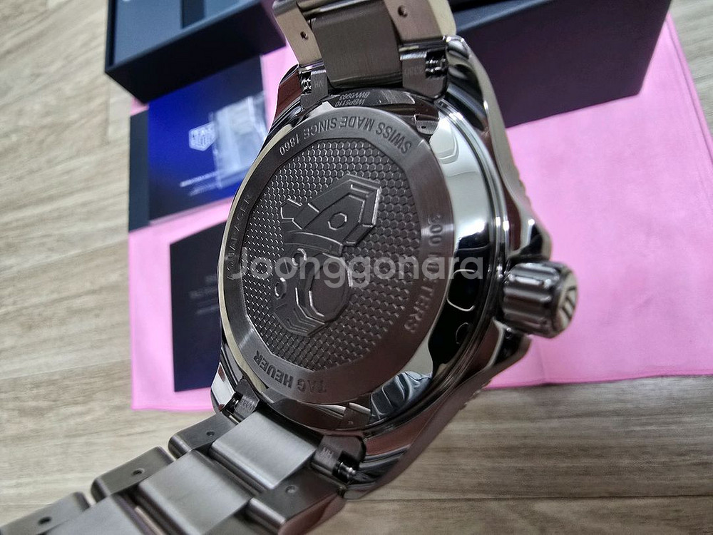 태그호이어 아쿠아레이서 300 오토매틱 신형 42mm--5
