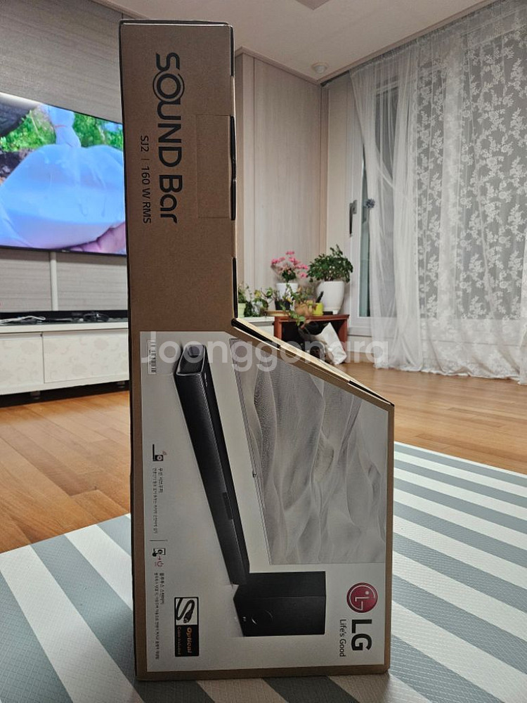 LG 사운드바 SJ2 160W RMS 새상품 판매--1