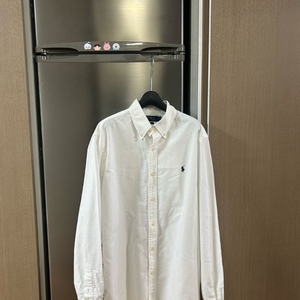 폴로 클래식핏 셔츠 화이트 L(백화점판)