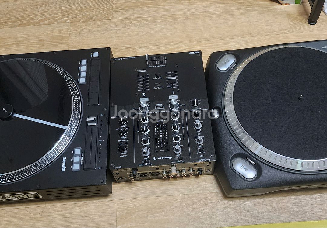 파이오니아 DJM-S3 Serato 컨트롤 믹서--0