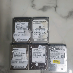 노트북 hdd 5개 3만원