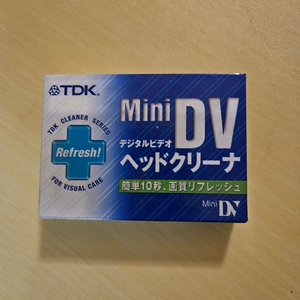 TDK MiniDV 6mm 캠코더용 클리닝테입