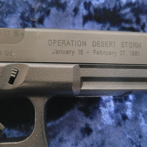 Glock g17 Desert Storm 스틸