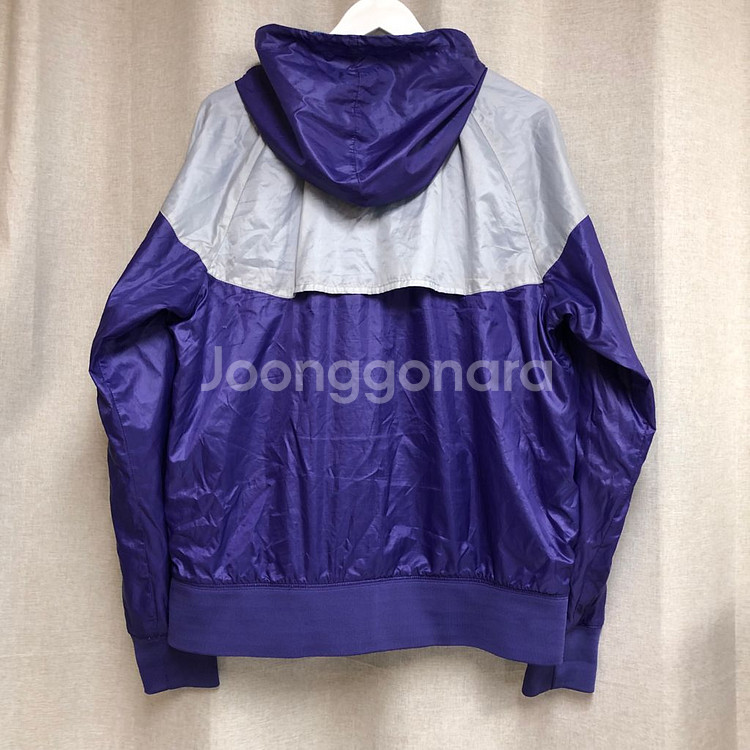 나이키 윈드러너 바람막이 퍼플 그레이 (L)--5